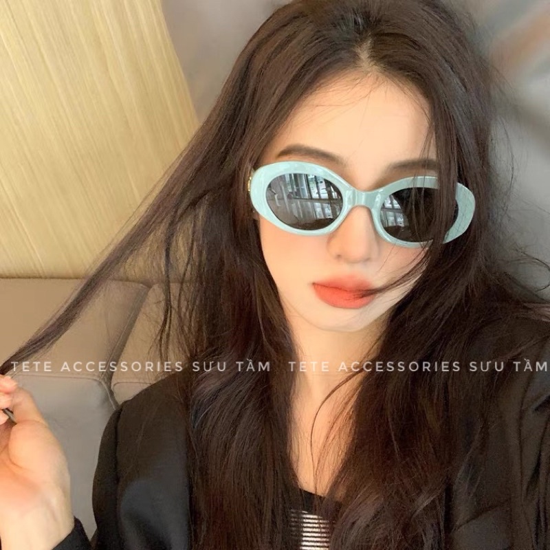 Kính CLine thời trang nam nữ 🌸Kính râm mát bầu dục oval