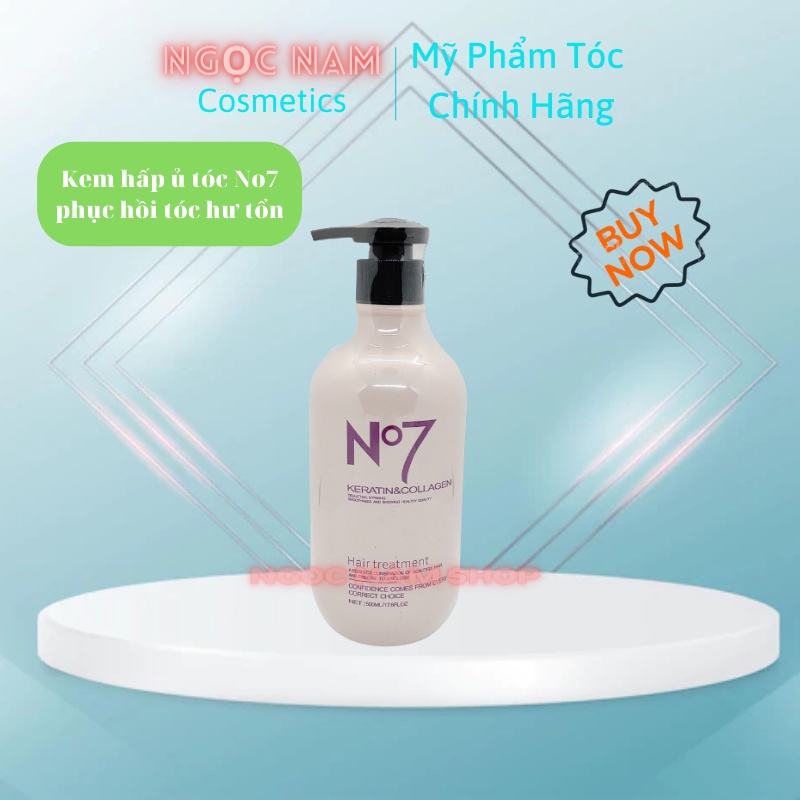 Kem Hấp Ủ Tóc Siêu Phục Hồi Tóc No7- Phù Cho Các Bạn Làm Salon  500ML