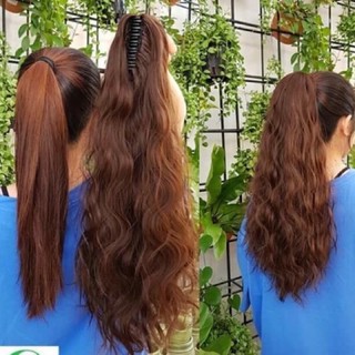 ❤️HÀNG ĐỘC❤️ NGOẠM TÓC GIẢ SÓNG XÙ DÀI HÀNG SIÊU CẤP