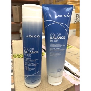 CẶP DẦU GỘI XẢ CÂN BẰNG MÀU VÀ BỔ SUNG SẮC TỐ XANH JOICO COLOR BALANCE BLUE 300ml x 2