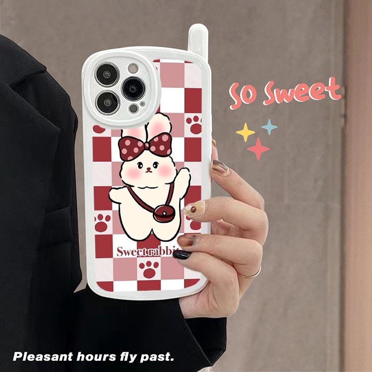 Ốp lưng iphone hình điện thoại sweet rabit  6/6splus/7/7plus/8/8plus/x/xs/11/12/13/14/pro/max/plus/promax sb1006