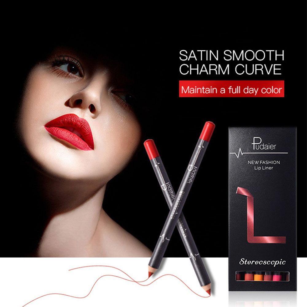 Bút Kẻ Viền Môi Siêu Mịn Chống Thấm Nước Lâu Trôi