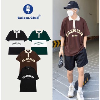 Calem Club - Áo Polo SAI GON vải cá sấu dày dặn form rộng unisex