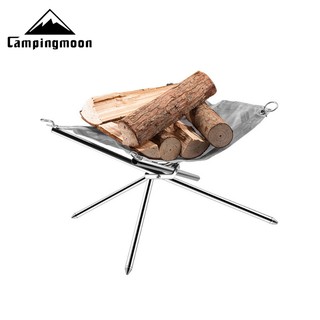 Giá đốt than lửa dã ngoại gấp gọn campingmoon mt-011/mt-012