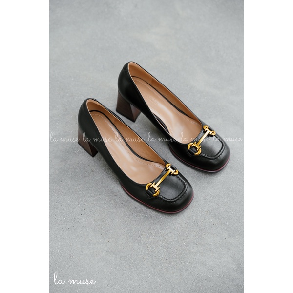 La Muse - Giày loafer cao gót Cruz