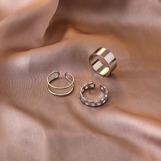Set 3 nhẫn phong cách
