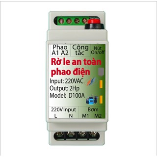 Rờ le an toàn cho phao điện(mẫu mới)