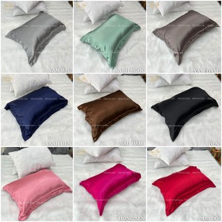 Vỏ Gối Nằm Phi Lụa - Nhiều Size -  45x65cm - 50x70cm