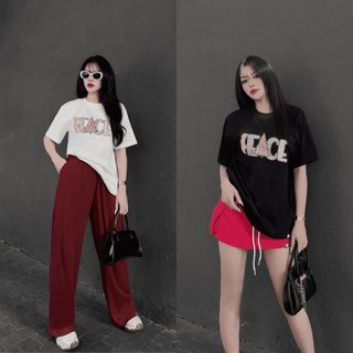 Áo thun nữ Oversize TShirt PEACE LOVEKIUTEE