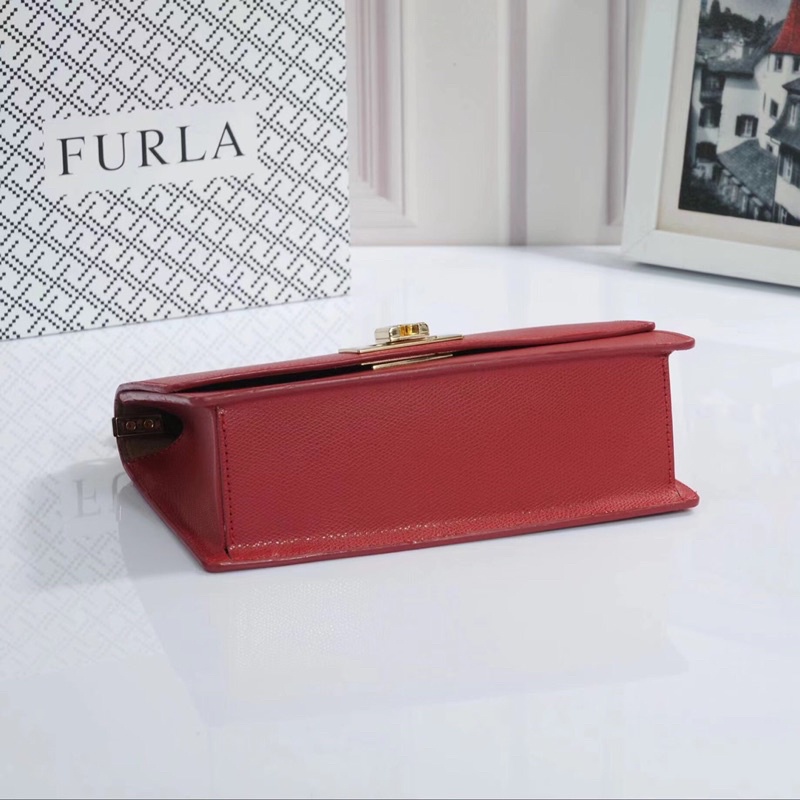 Túi Furla 1927 sẵn đỏ, nâu size 24