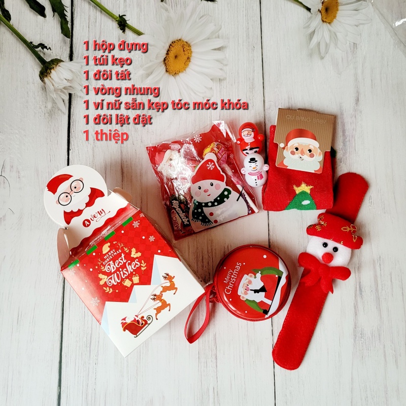 Set Quà Noel Cho Bé, Combo Quà Tặng Giáng Sinh Đáng Yêu