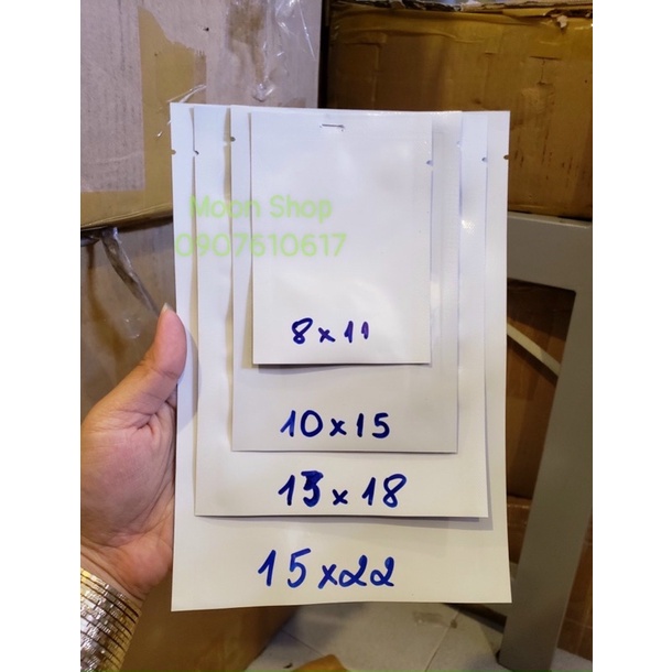 Túi đựng tắm trắng 3 biên ép nhiệt đủ màu