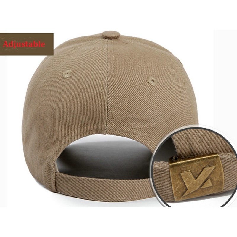 Mũ Lưỡi Trai Màu Trơn Thêu Chữ Phong Cách Thể Thao Năng Động Cho Nam