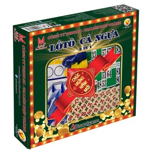 Cờ lô tô, cờ cá ngựa liên hiệp thành 2 trong 1