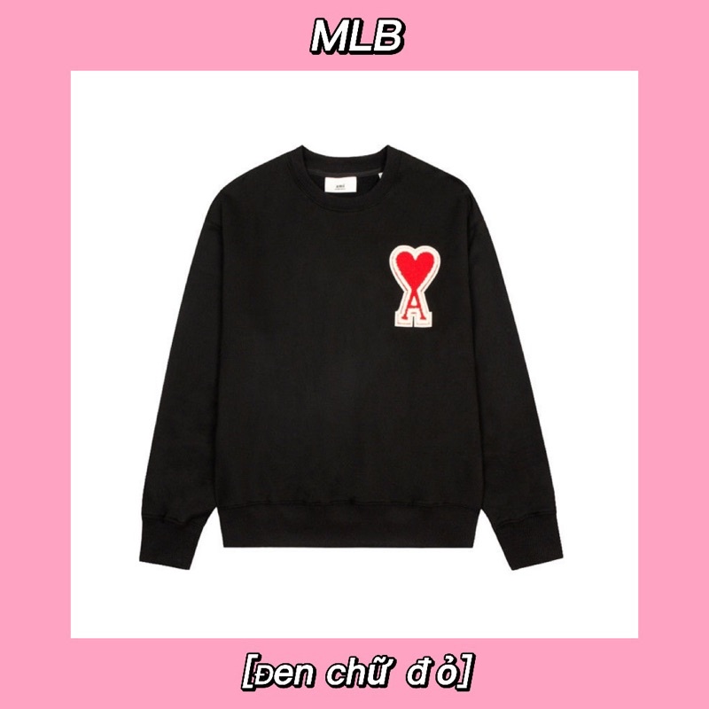 Sweater M.L..B trái tim - M.L…B xuất dư mới nhất 2022 - Áo nỉ M.L..B - Sweater