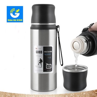 BÌNH GIỮ NHIỆT INOX 820ML TẶNG KÈM TÚI CHỐNG SỐC