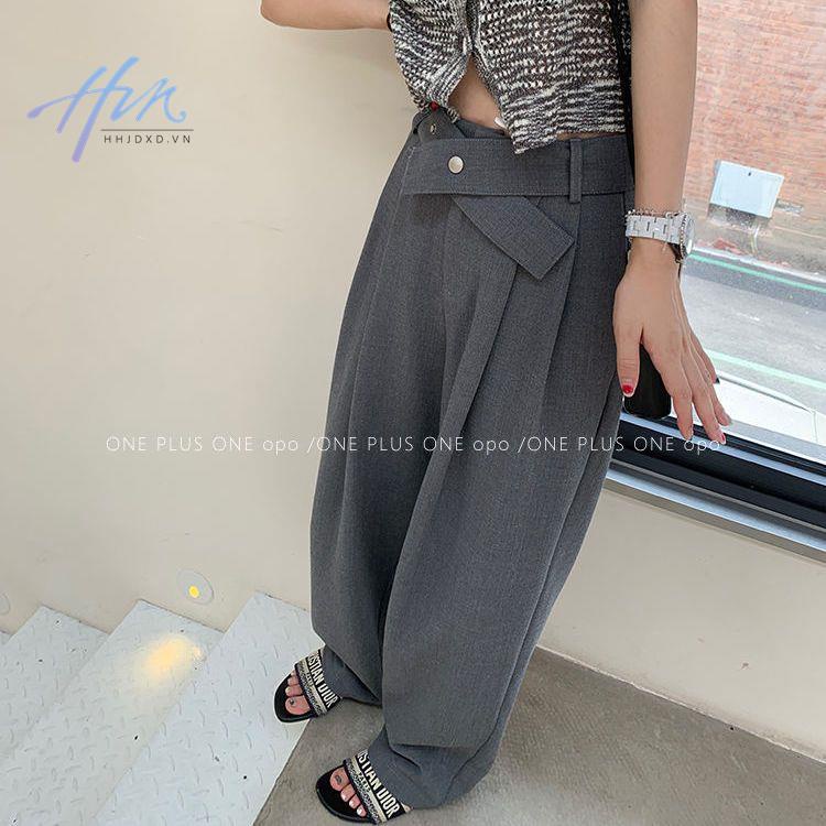 Quần Dài Ống Rộng Có Thể Tháo Rời Thời Trang Mùa Hè Cho Nữ