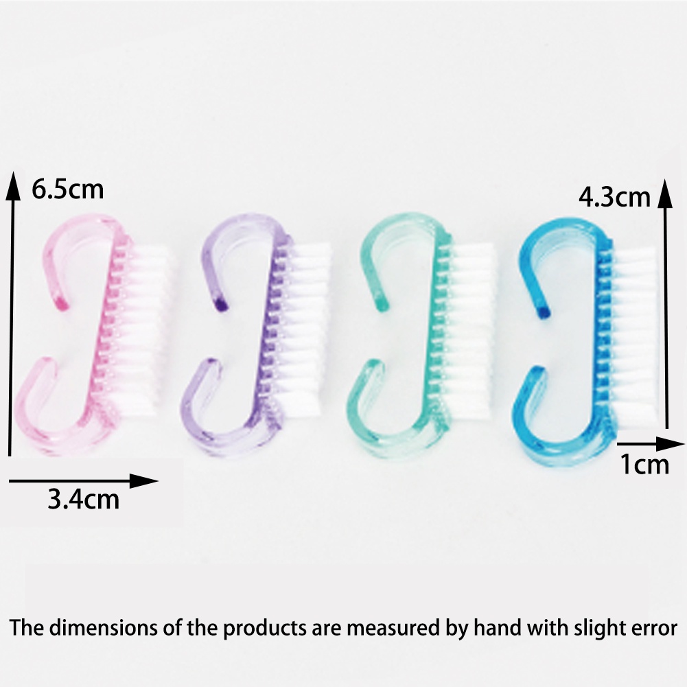 Set 10 Cọ Vẽ Móng Tay Đầu Mềm Chuyên Dụng