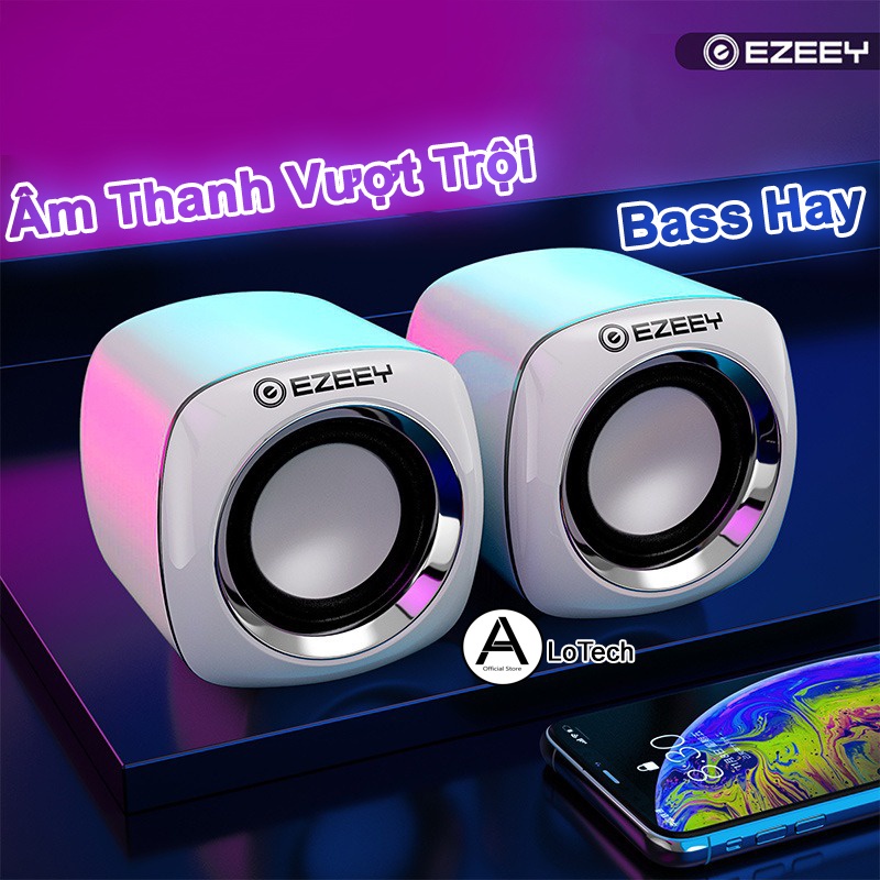Loa Máy Tính Cao Cấp Mini Để Bàn Bass Ấm Thiết Kế Sang Trọng Loa Vi Tính Công Suất Lớn Microlab