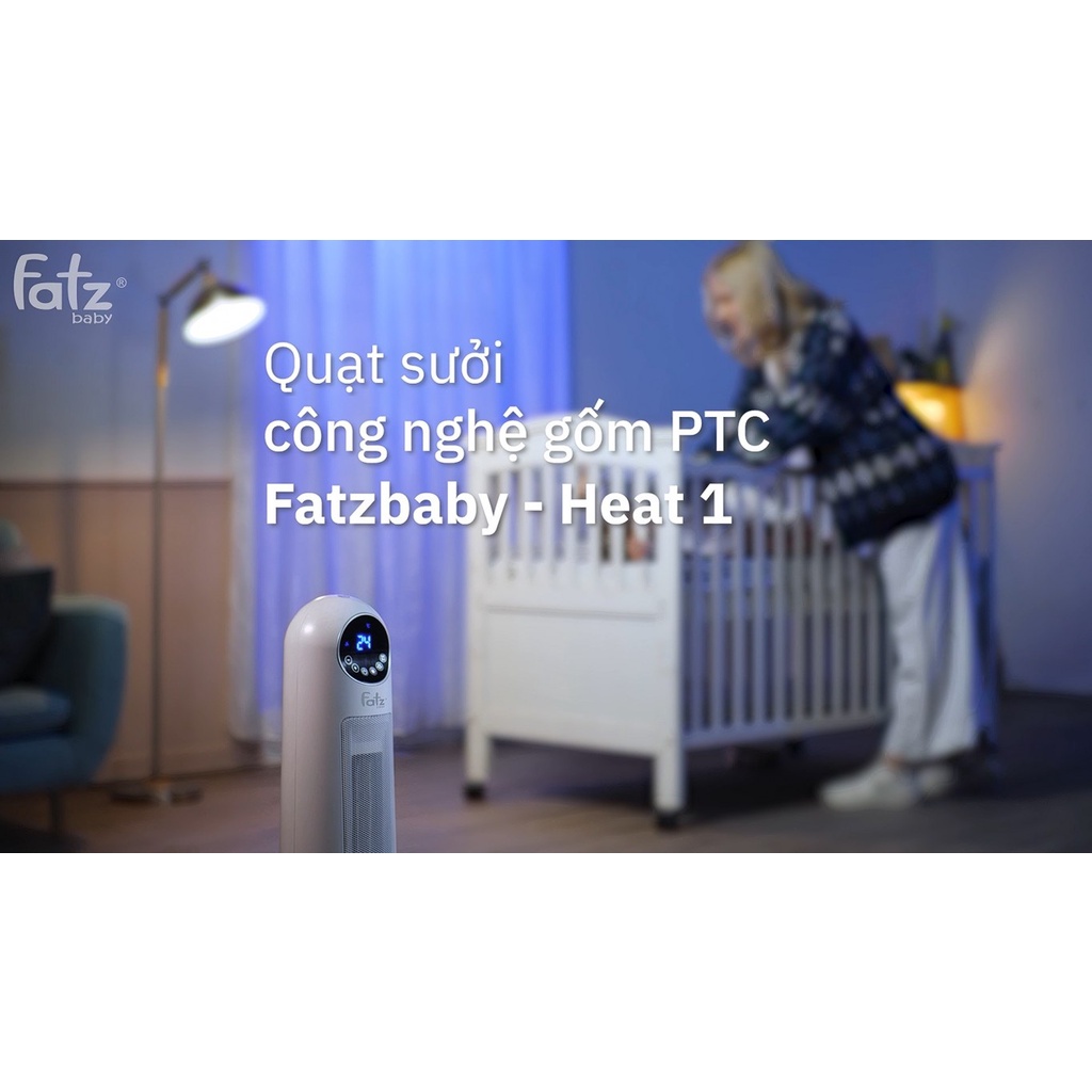 Quạt sưởi bằng công nghệ gốm PTC - HEAT 1 Fatzbaby FB8165EA