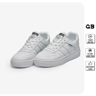 [Mã WABRMH99 giảm 12% đơn 99K]Giày bata nữ giayBOM thiết kế đơn giản đế cao 3 cm B1171