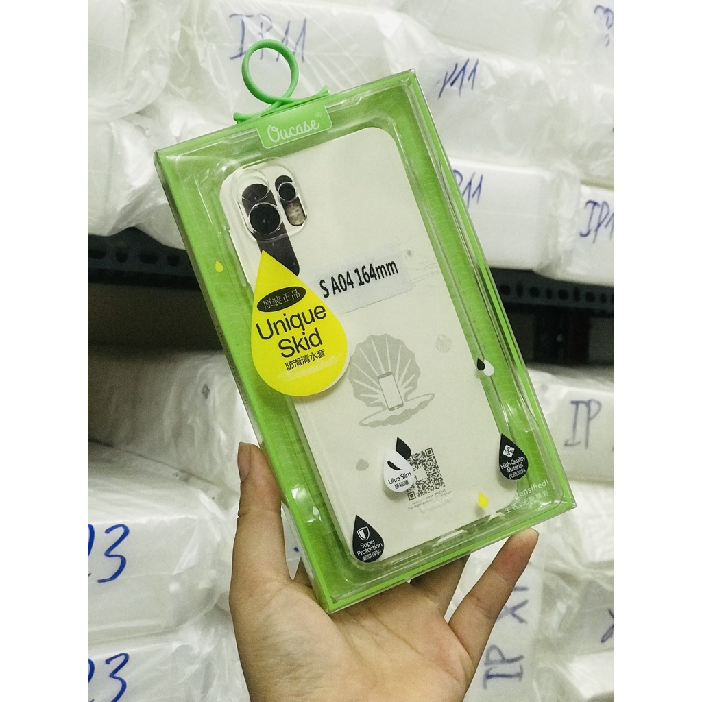Ốp Điện Thoại Case VU Siêu Trong Suốt Silicon Samsung A04 , A04S