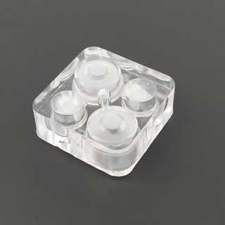 Đế mica 4 lỗ ⇉ đựng hũ mực xăm-đế mực