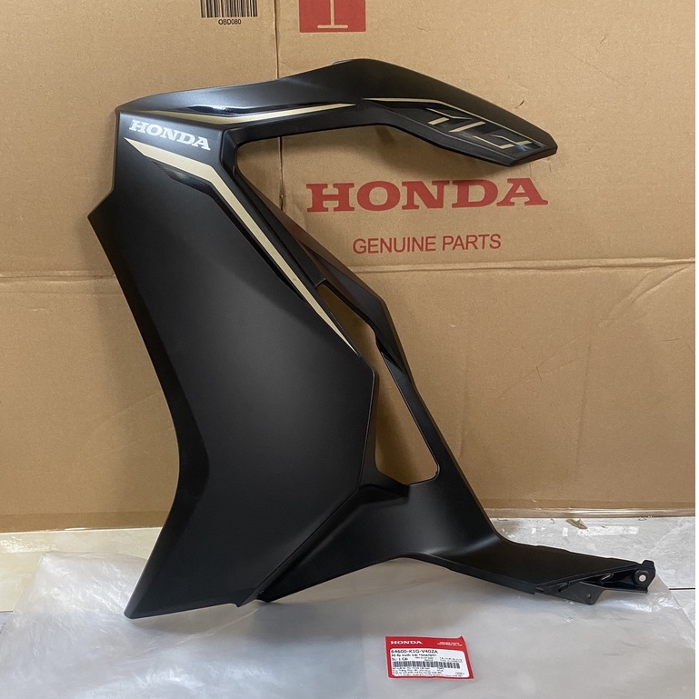 Cánh yếm bên trái - bửng yếm HONDA AIR BLADE 125 năm 2020-2021 màu Đen nhám (Phiên bản đặc biệt). *NHA76M* 64600K1GV40ZA
