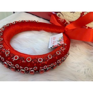 mấn nhung đính đá cô dâu- bờm tóc