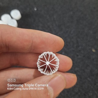 Hạt lọc Kaldnes 8 cánh đệm visinh , vật liệu lọc hồ cá (1kg)