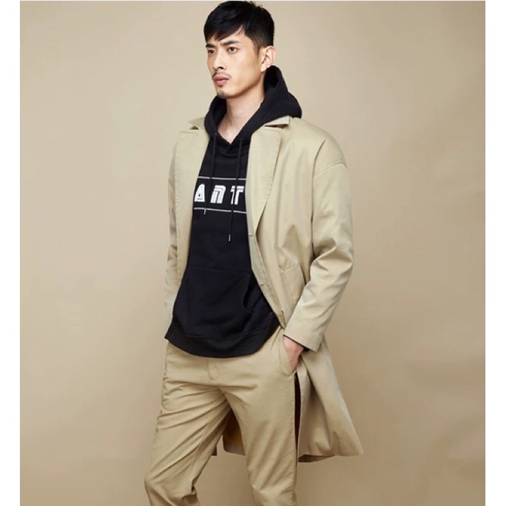 Khoác măng tô kaki nam JH Homme men coat