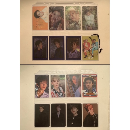 Card bo góc / thẻ bài Kpop Official EXO