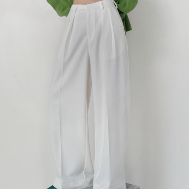 /ou'ba:d/ - QUẦN TÂY TRẮNG basic nữ, chất vải mềm mại S/M/L/XL