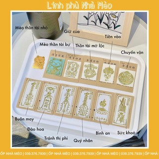 Linh phù dán điện thoại