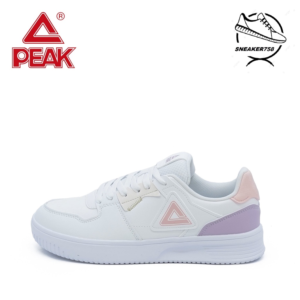 Giày thể thao Nữ PEAK Culture Fashion Low-cut EW224088B – Màu Trắng Tím