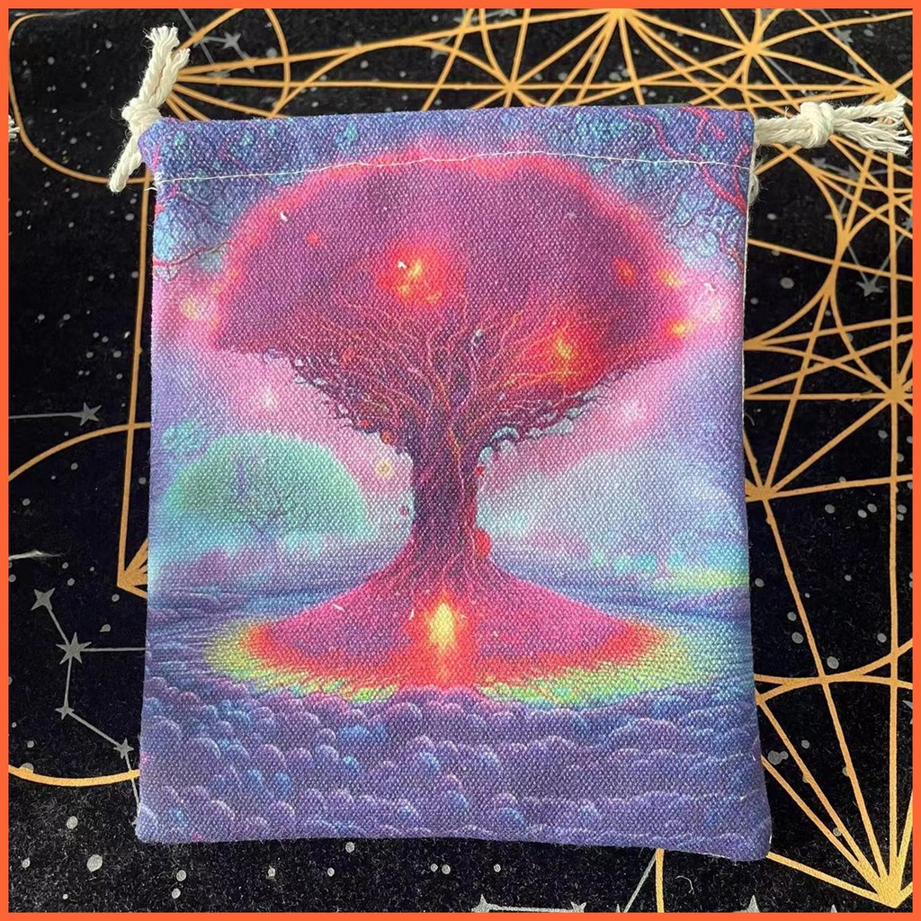 Túi Nhung Dây Rút Đựng Bài Tarot Tiện Dụng