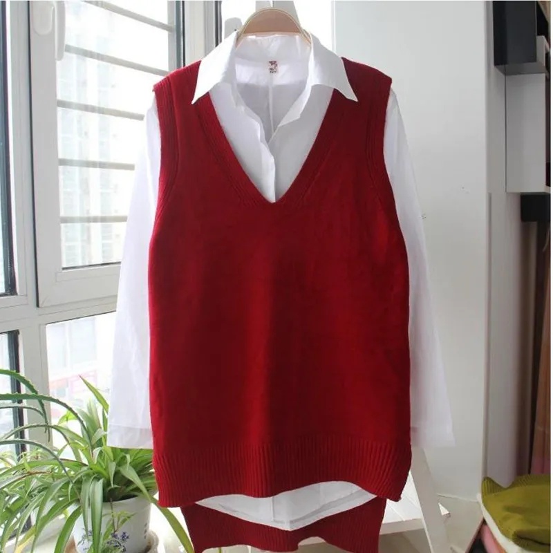 Áo Sweater Dệt Kim Dáng Dài Xẻ Tà Thời Trang Cho Nữ C9674