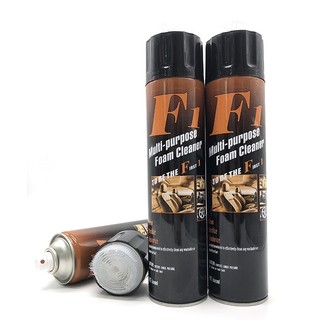 Chai xịt đa năng vệ sinh ghế da, nhựa cao cấp cho xe ô tô wax f1 multi-purpose foam cleaner-650ml 650ml