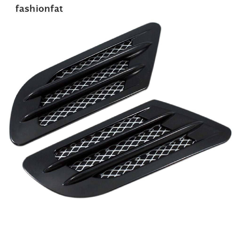 FENDER  Miếng Dán Trang Trí Lỗ Thông Gió Bên Hông Xe Hơi