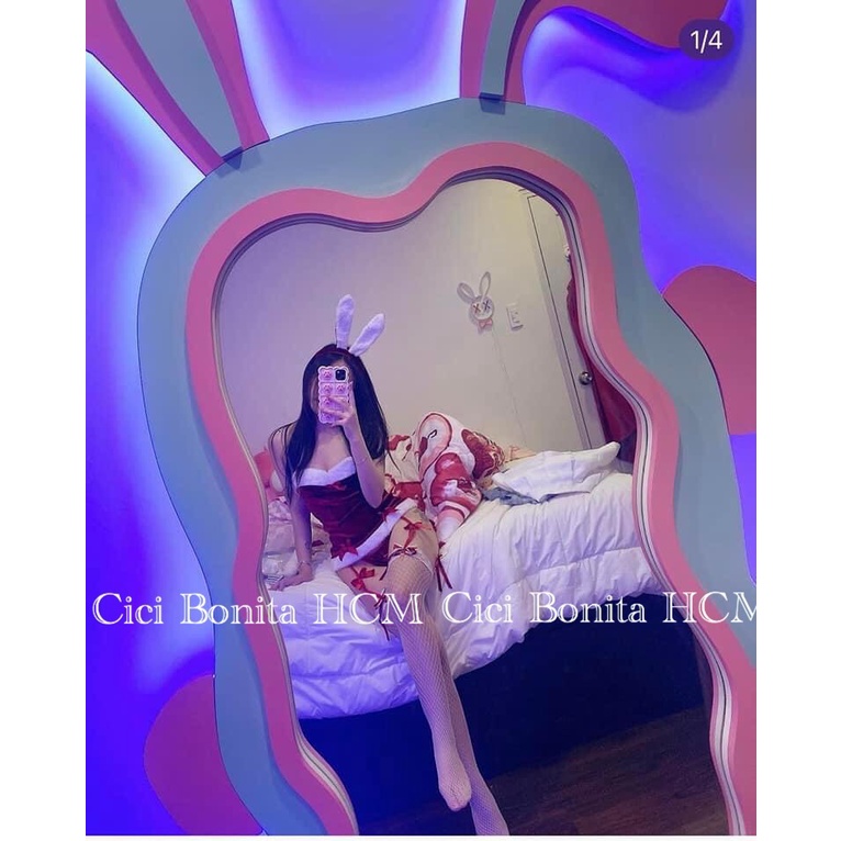 Set quây thỏ dễ thương Christmas Cosplay CP20 CICI BONITA HCM