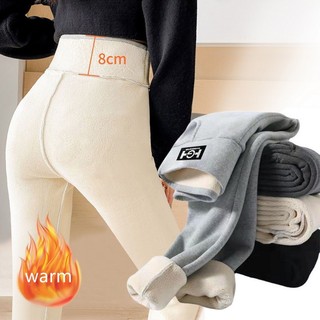 Quần legging nữ dài cạp cao lót lông nâng mông hàng giữ ấm