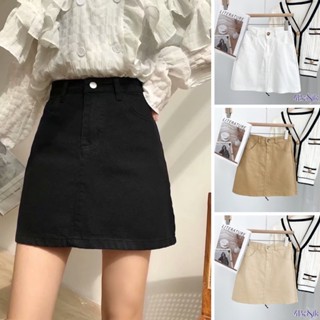 Chân váy , chân váy chữ A kaki màu đen màu be dáng xòe kèm quần trong phong cách ulzzang công sở đi chơi 98 Wear