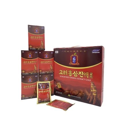 Nước hồng sâm 6 năm tuổi KANGHWA hàn quốc chính hãng hộp 60 gói x 80ml giúp tăng cường đề kháng bồi bổ sức khỏe