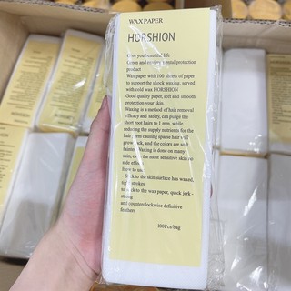 Giấy Wax lông Horshion 100 miếng