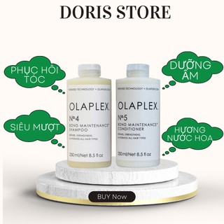OLAPLEX - CẶP DẦU GỘI DẦU XẢ PHỤC HỒI TĂNG CƯỜNG LIÊN KẾT TÓC OLAPLEX 250ml