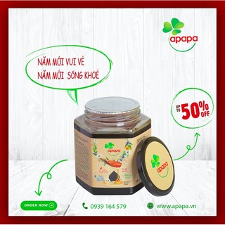 Tỏi đen apapa ngâm mật ong 500gr