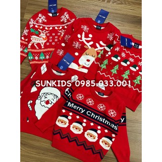 Áo len Noel cho bé trai bé gái