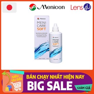 Dung dịch ngâm rửa kính áp tròng Menicare Soft 360ml