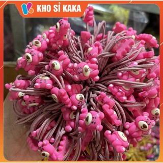 Dây Chun buộc tóc gấu hồng Lotso
