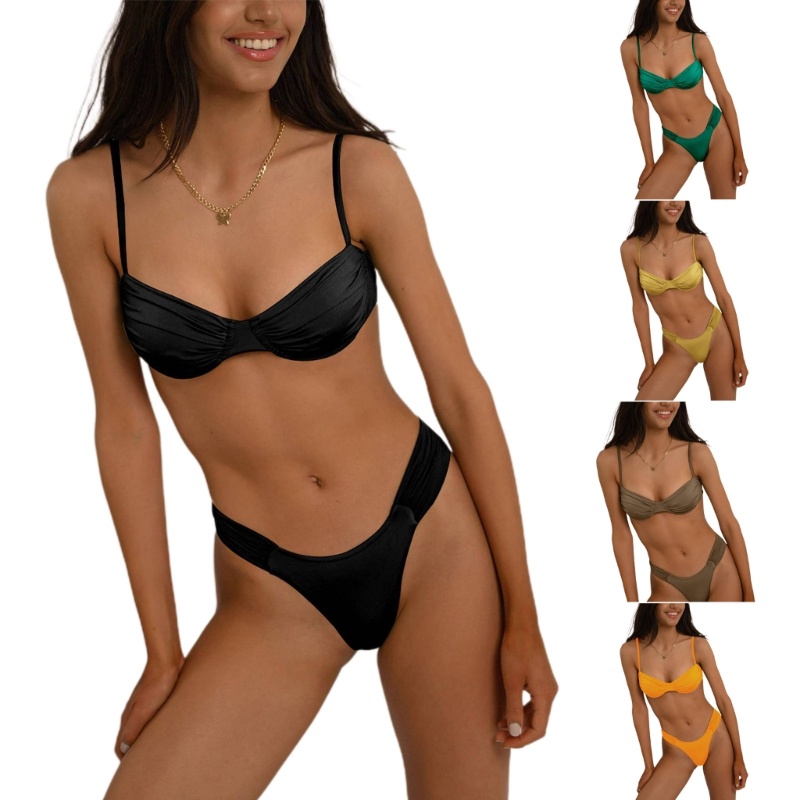 Bộ Bikini 2 Mảnh Thời Trang Gợi Cảm Cho Nữ